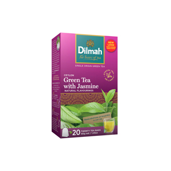 Dilmah Tea Green Tea + Jasmine Bag Box 40 g - 20 pcs