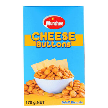 Munchee Cheese Buttons Biscuit 170g