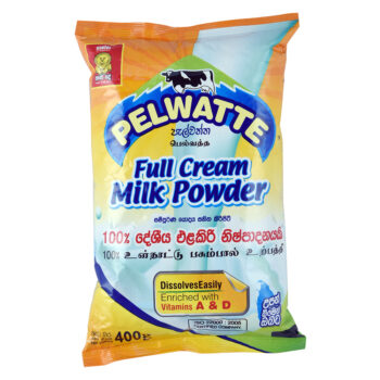 Pelwatte Full Cream Milk Powder Pouch 400 g